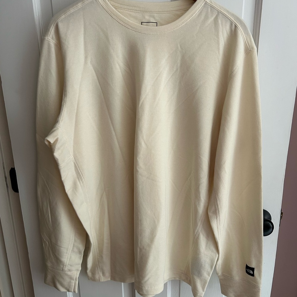 The North Face Off-White Long Sleeve Shirt